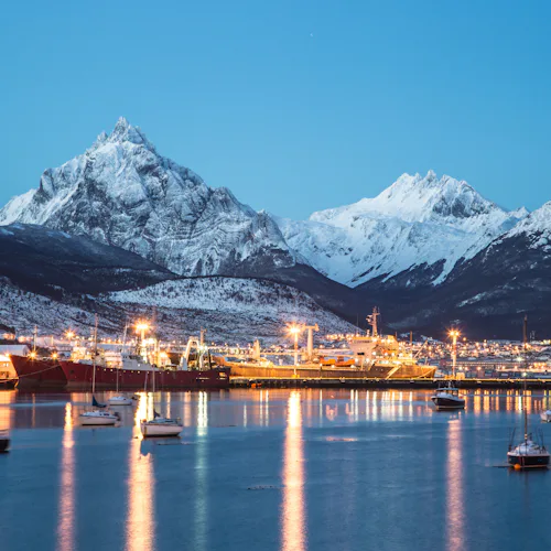 Ushuaia, Argentina skyline