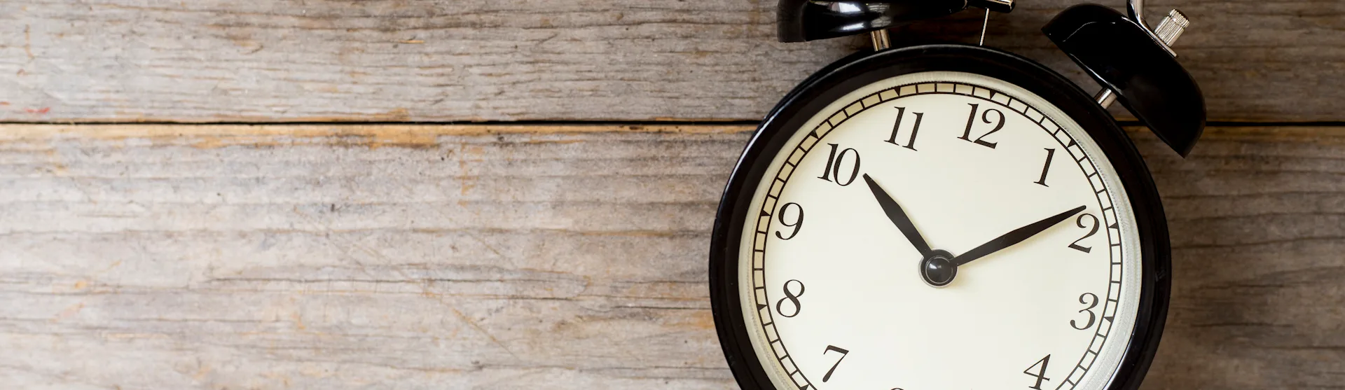 An overview picture of a clock