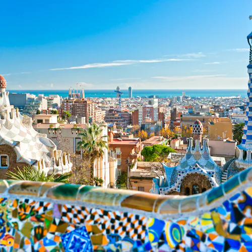 Spain Barcelona Park Güell