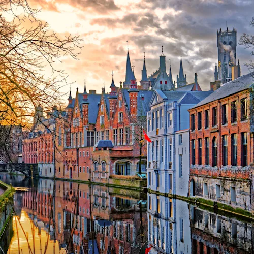 Bruges Port Belgium
