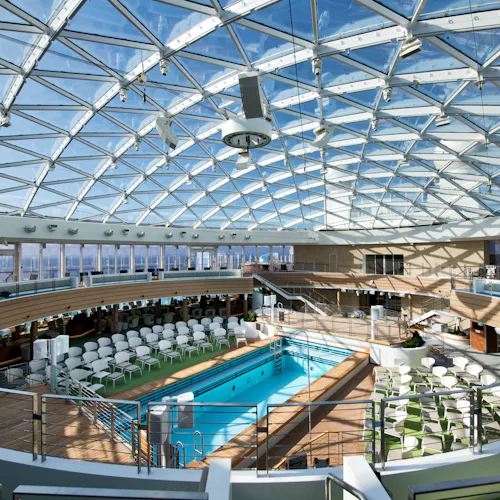 The skydome onboard Arvia