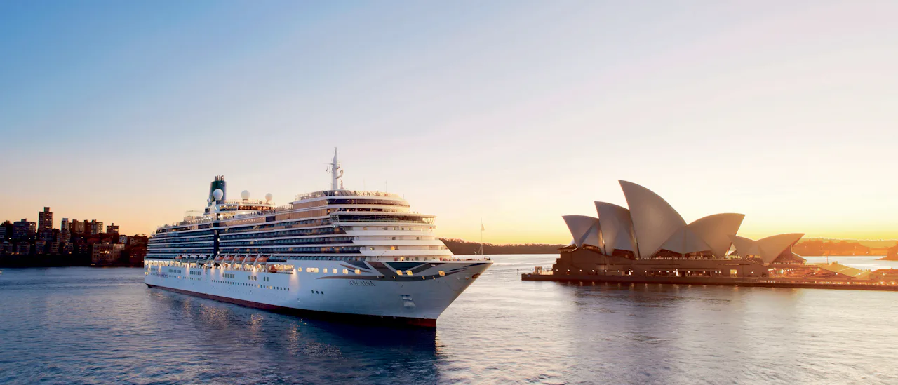 View of Arcadia in Sydney next to the Sydney Opera House