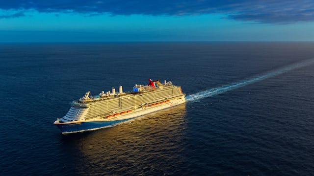 Carnival Jubilee at sea