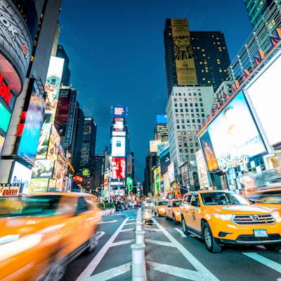 Times Square in New York city