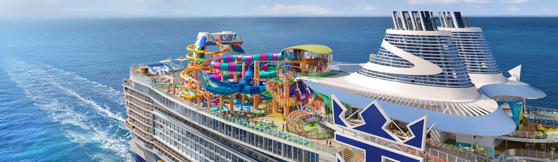 Legend of the Seas Royal Caribbean Ship at Sea