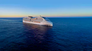 MSC World Asia at sea