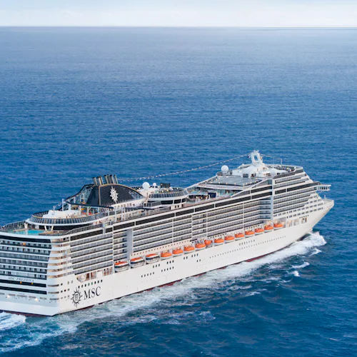 MSC Cruises Preziosa Ship Exterior